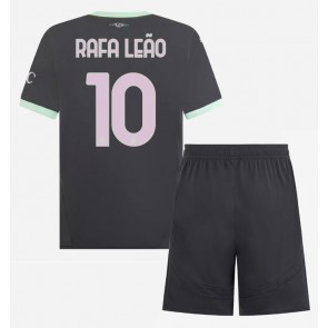 AC Milan Rafael Leao #10 Tredje Kläder Barn 2024-25 Kortärmad (+ Korta byxor)